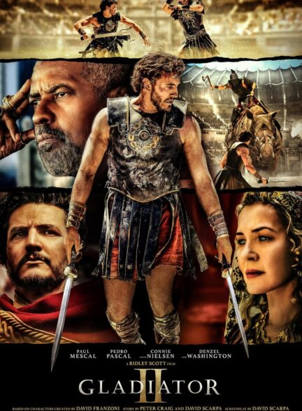 فیلم گلادیاتور 2 Gladiator II 2024 دوبله فارسی