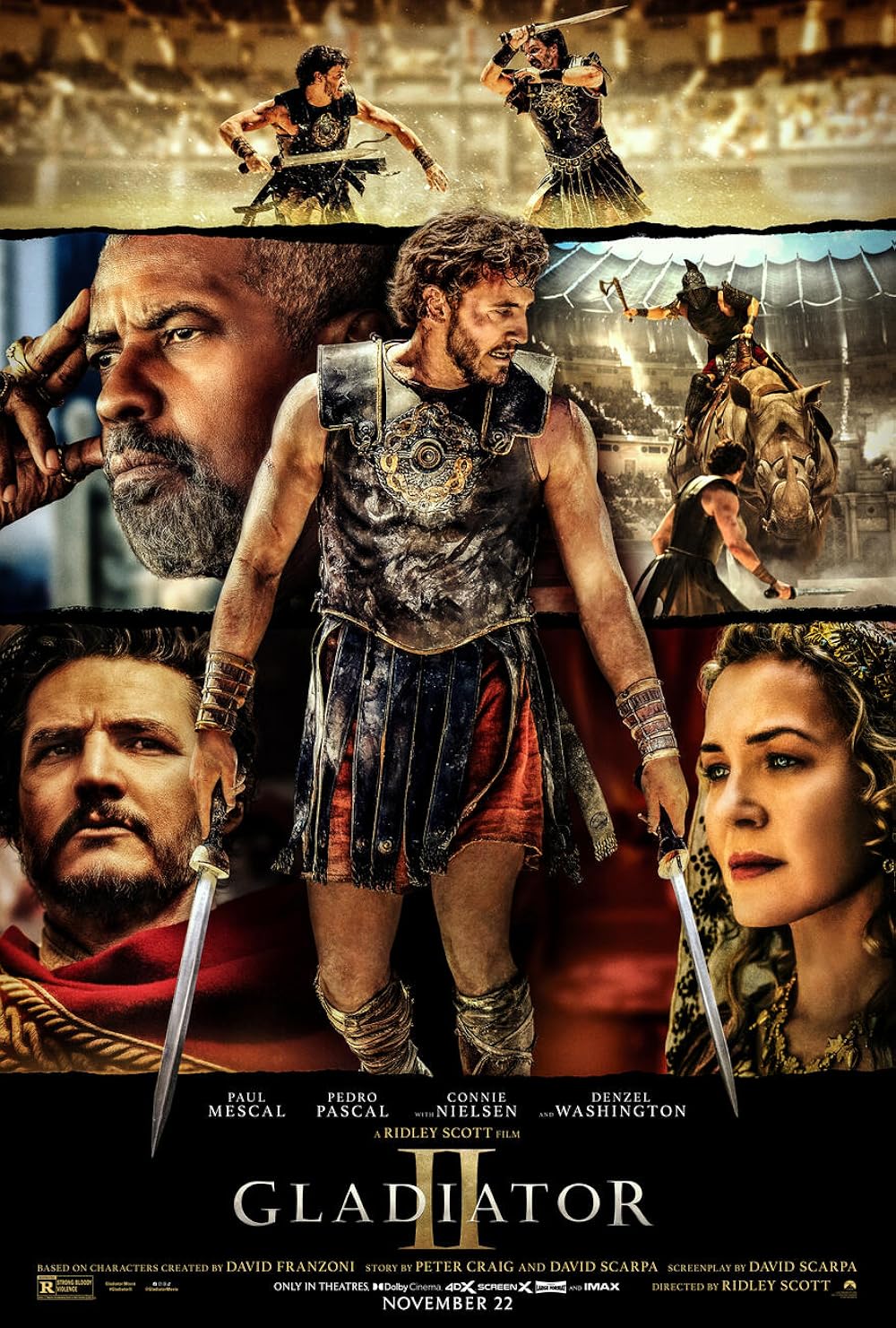فیلم گلادیاتور 2 Gladiator II 2024 دوبله فارسی
