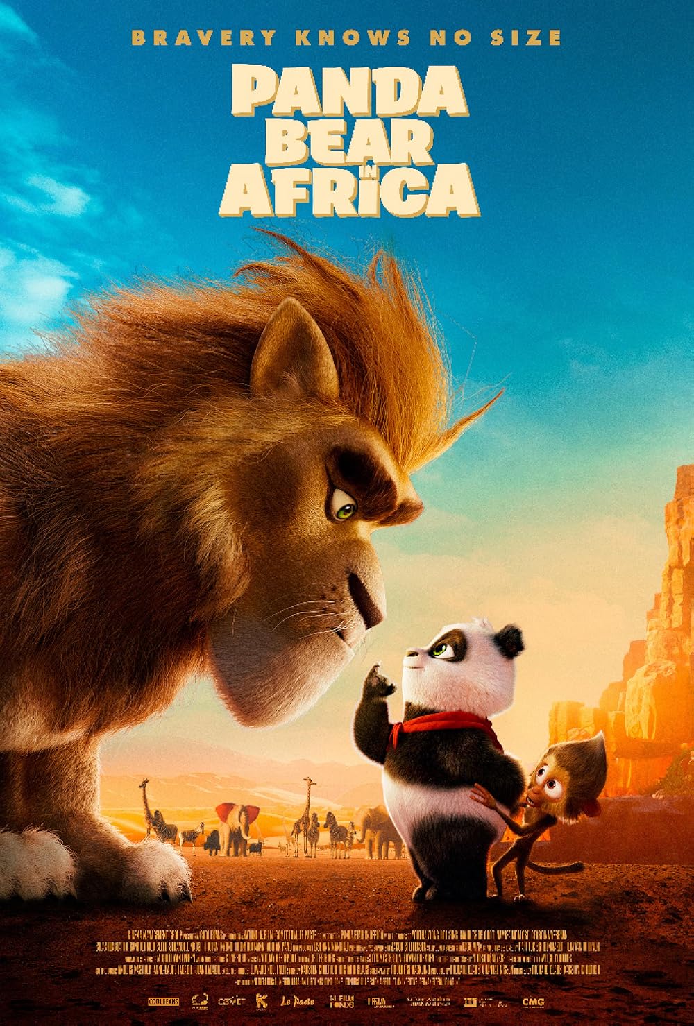 انیمیشن ماجراجویی پاندا در آفریقا Panda Bear in Africa 2024 دوبله فارسی