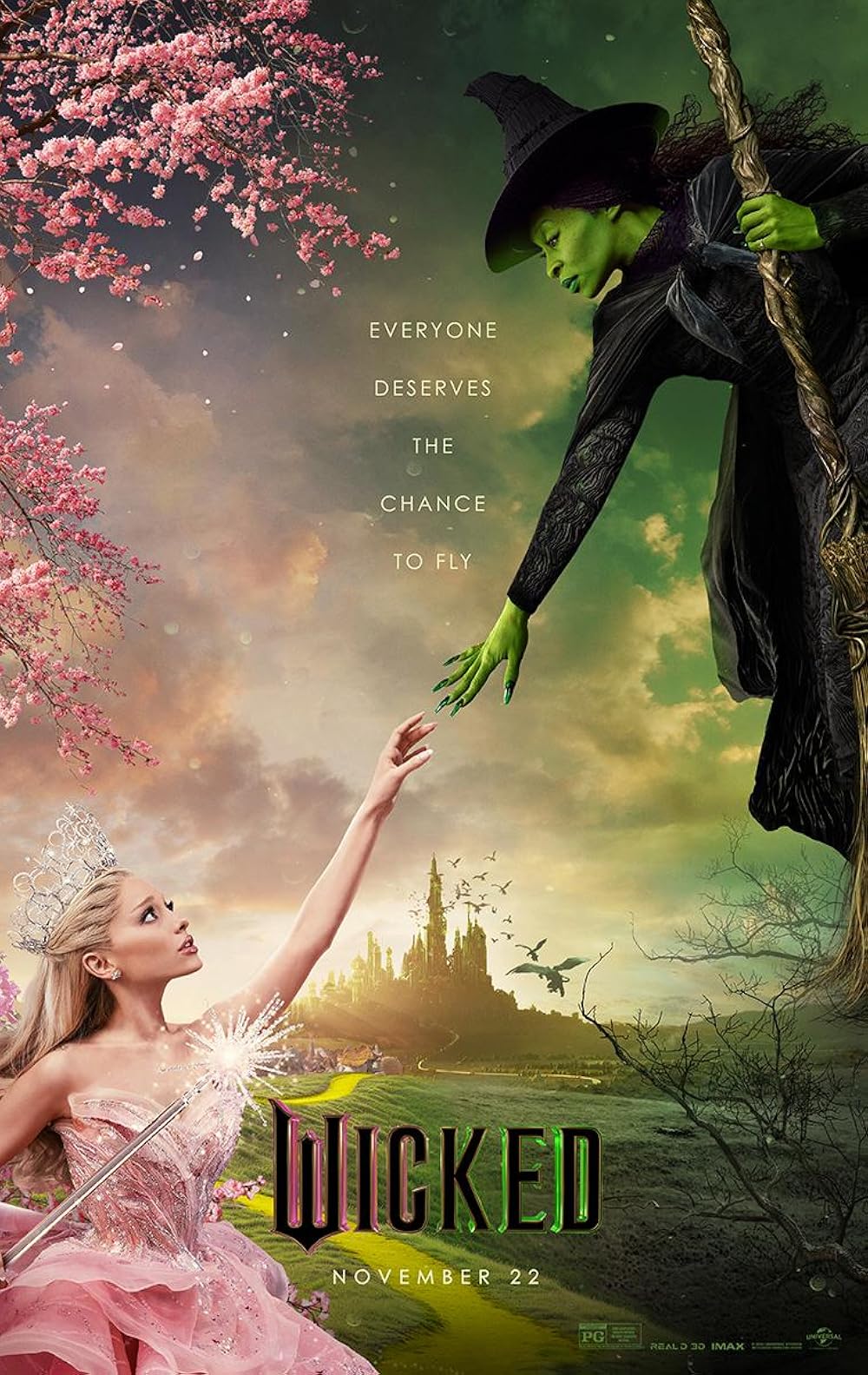 فیلم شرور قسمت اول Wicked: Part 1 2024 دوبله فارسی