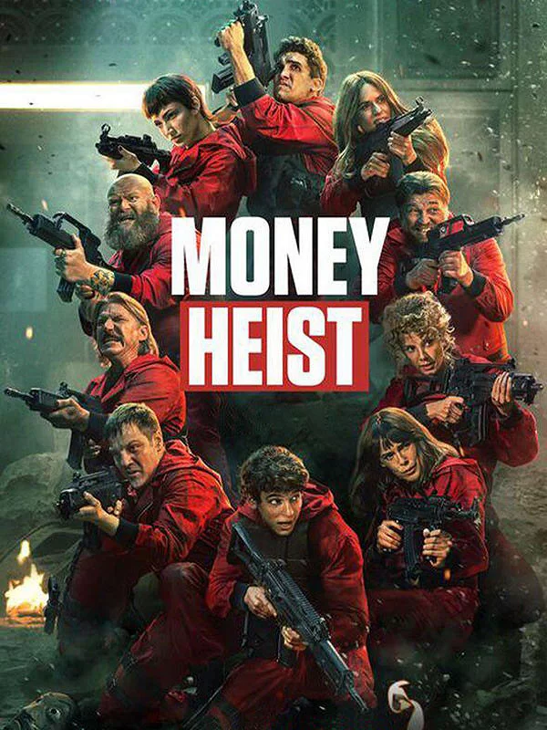 سریال خانه کاغذی Money Heist کامل بصورت دوبله فارسی