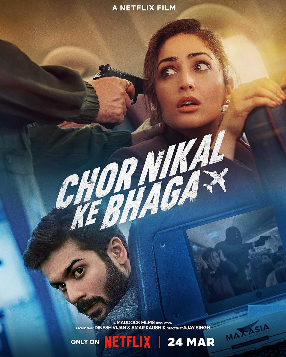 فیلم فرار دزدها Chor Nikal Ke Bhaga 2023 دوبله فارسی