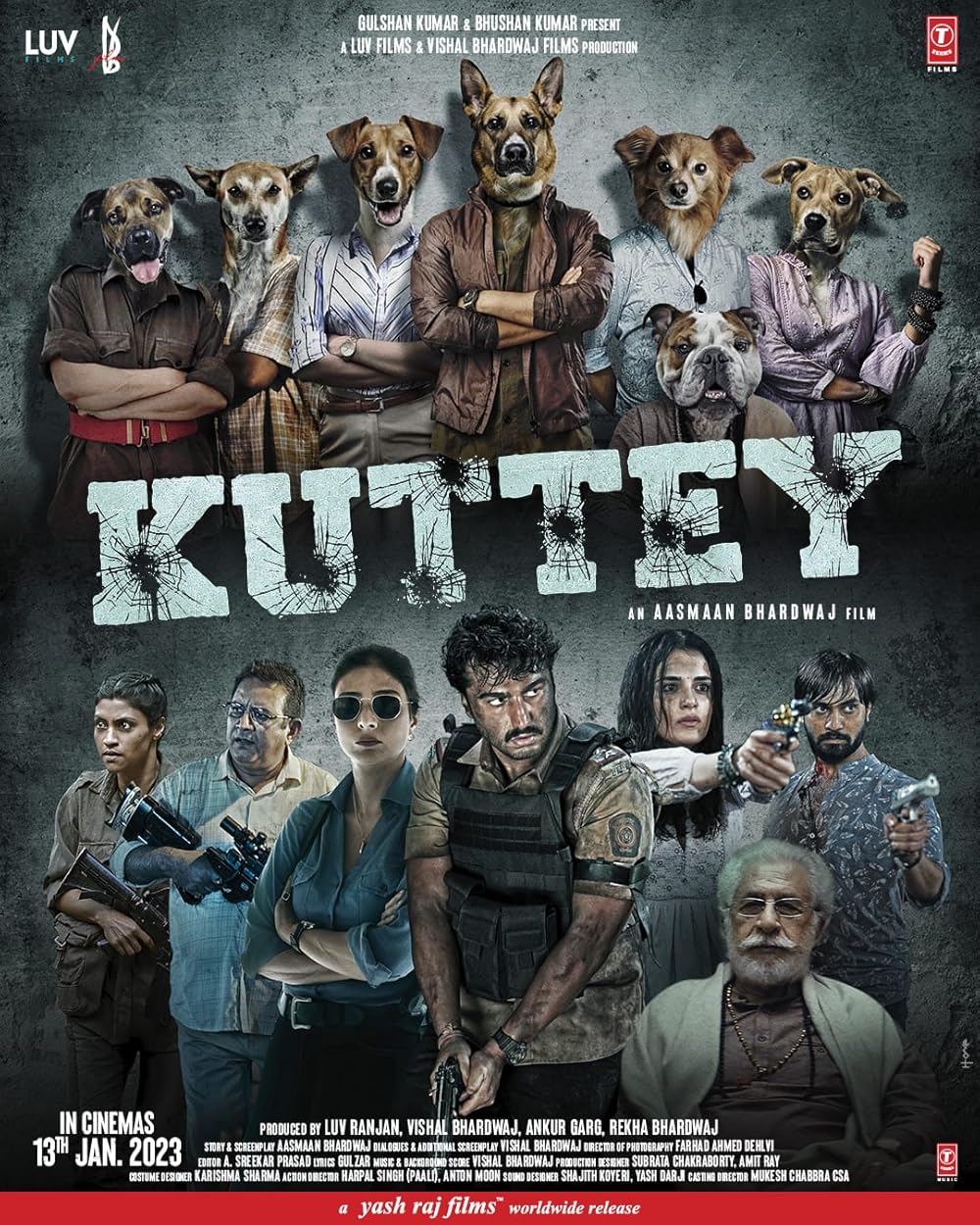 فیلم سگ ها Kuttey 2023 دوبله فارسی