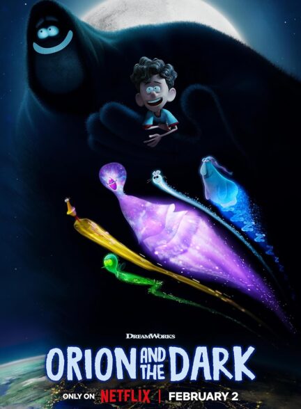 انیمیشن اوریون و تاریکی Orion and the Dark 2024 دوبله فارسی